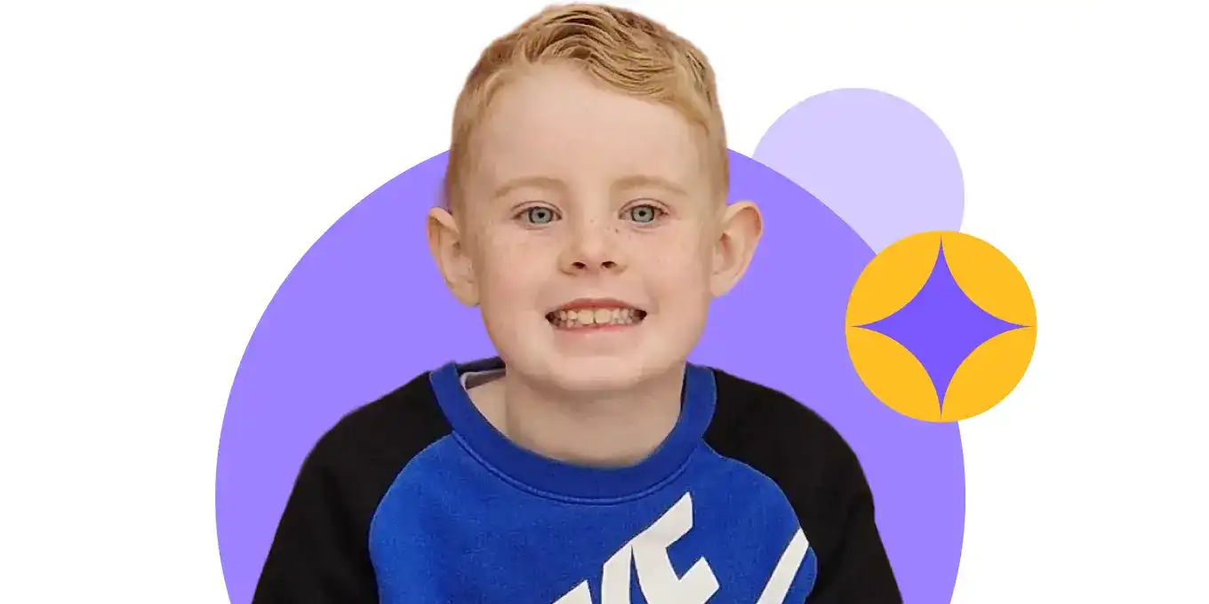 Harrison, aged 7
