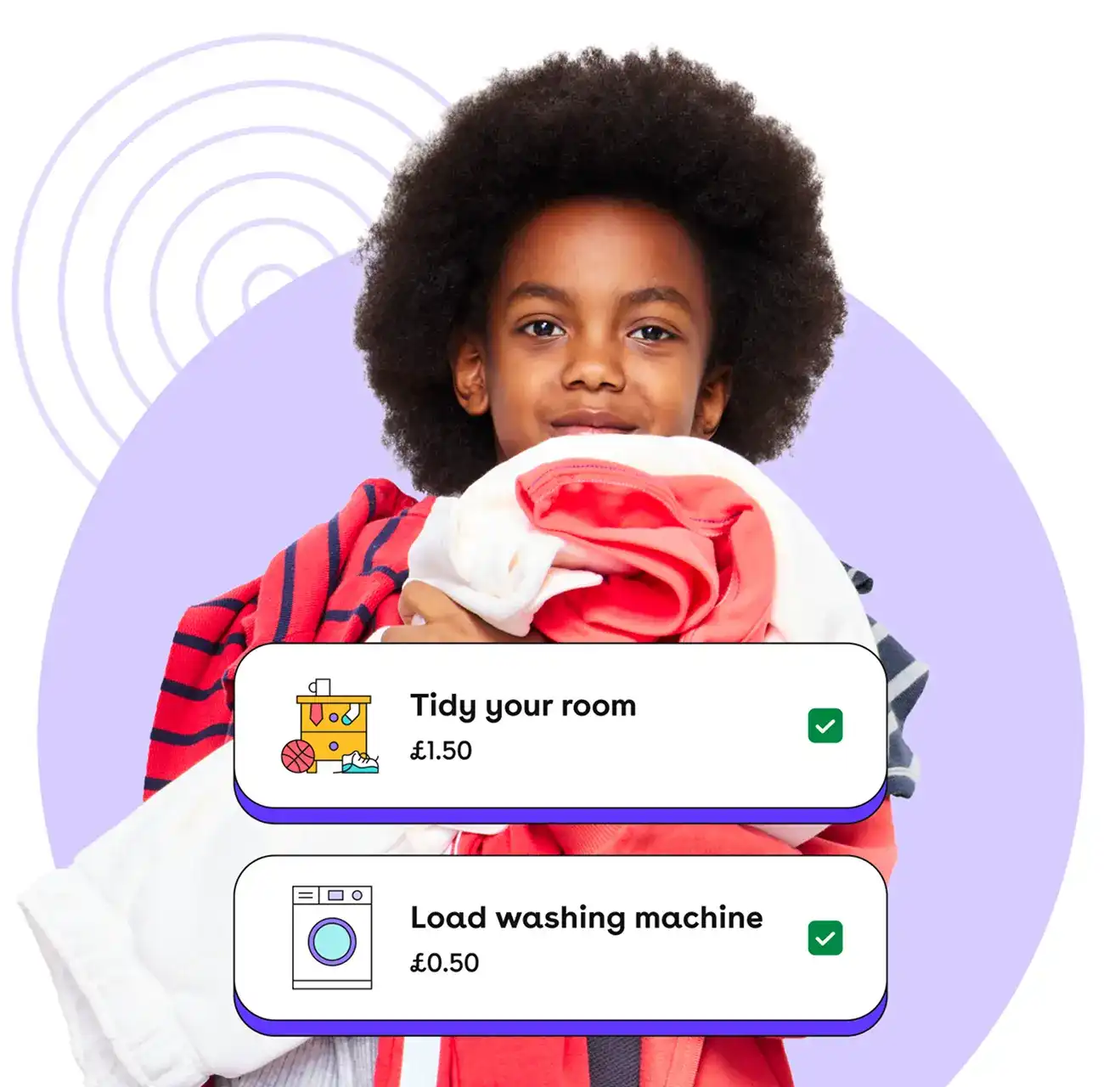 Send rewards for completed chores